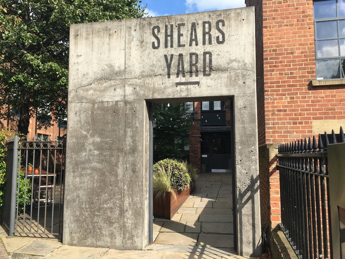 Shears Yard entrance