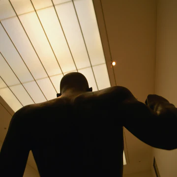 Statue inside Statens Museum for Kunst.