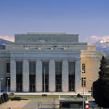 Palais des Nations UN Geneva Switzerland