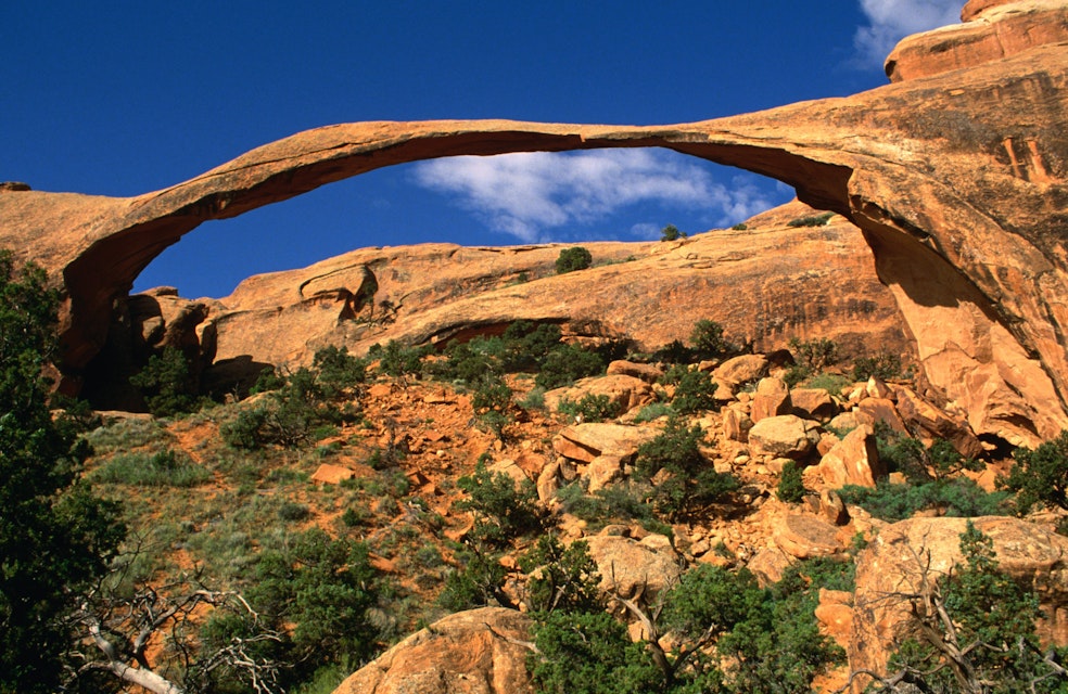 Landscape Arch, Arches National Park.