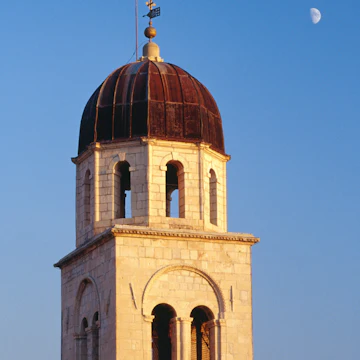 Belltower of Church of Franciscan Monastery.
