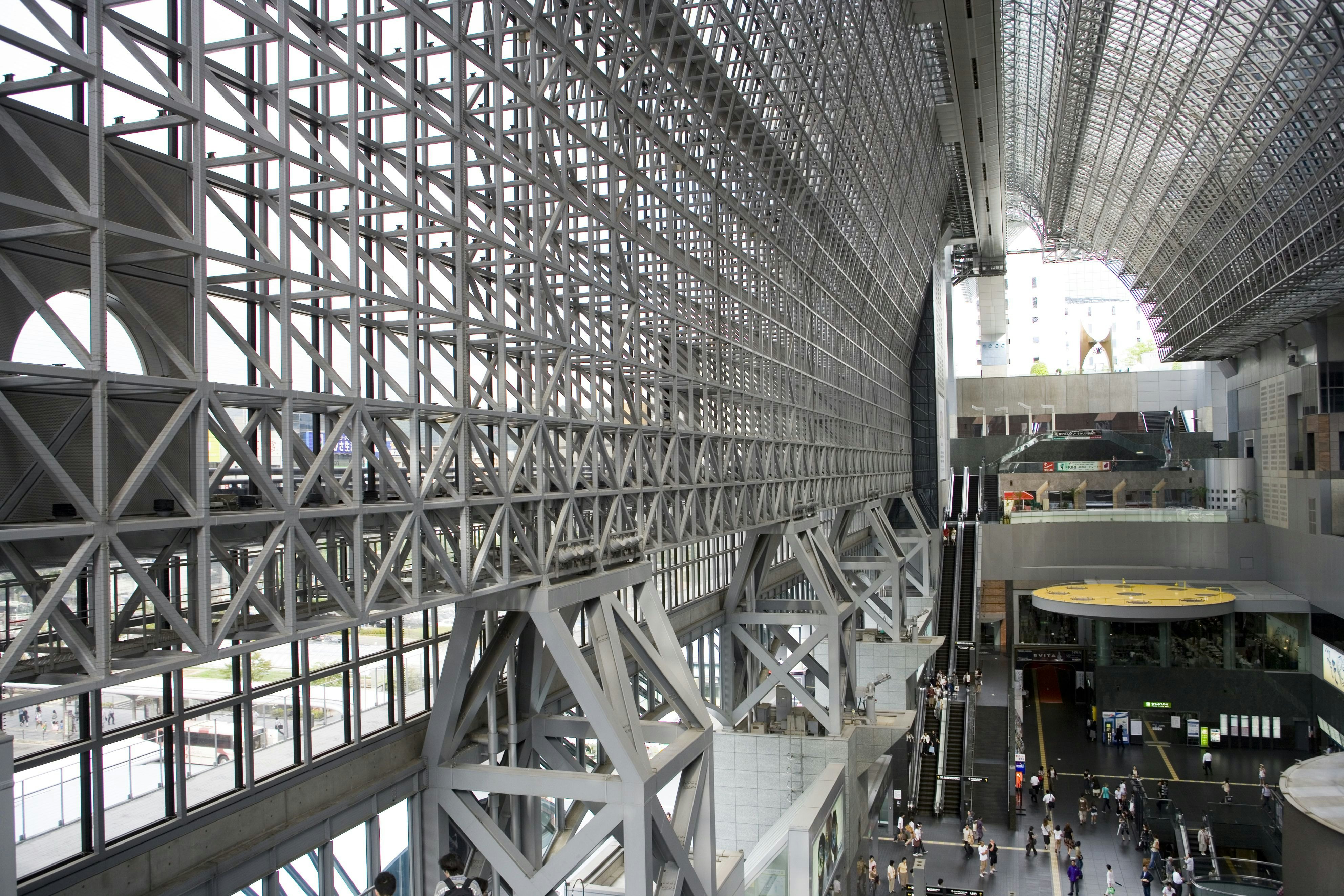 Kyoto Station building.