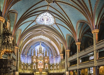 Interior Notre-Dame Basilica
