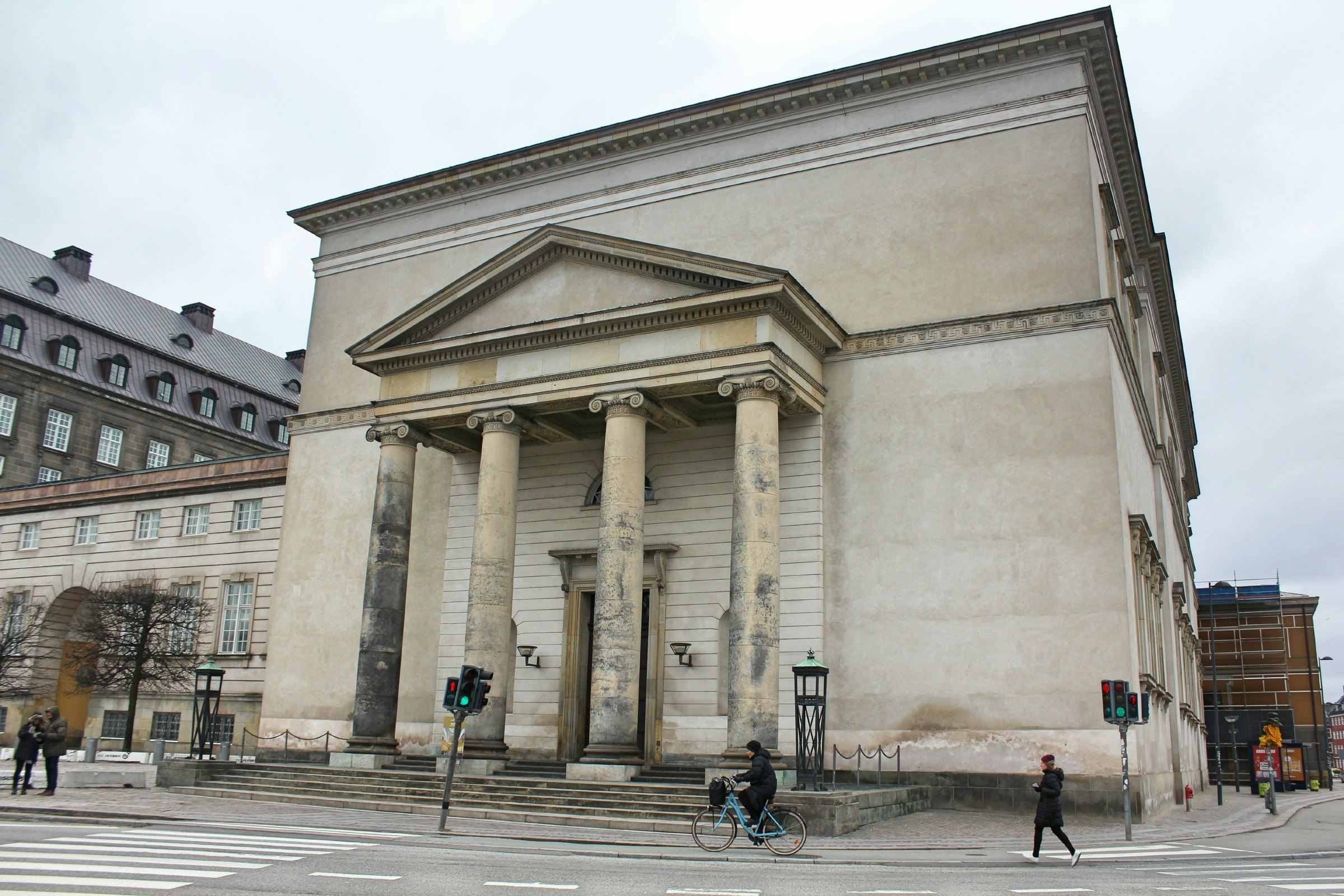 Christiansborg Slotskirke, church exterior