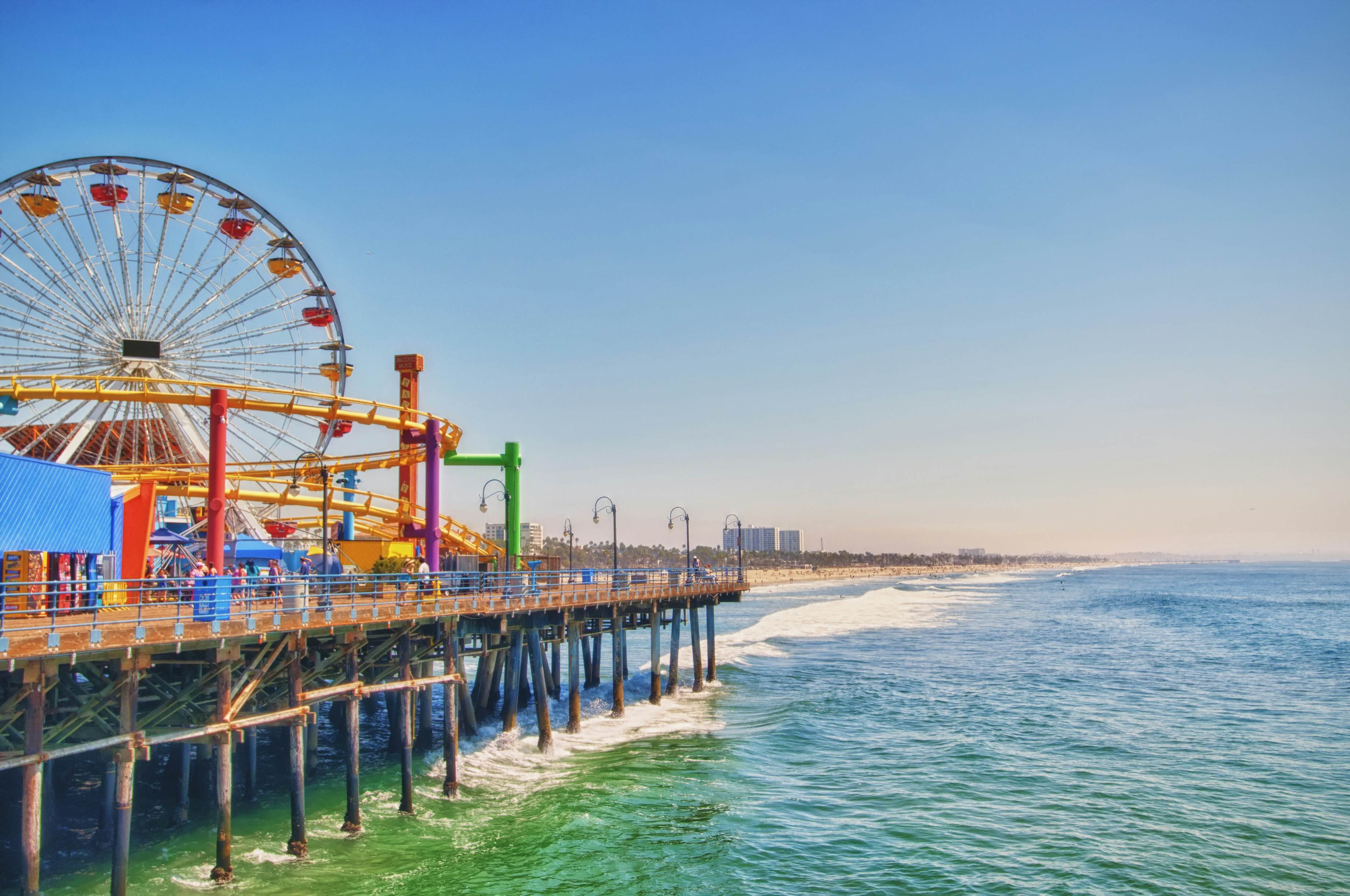 Santa Monica Pier Los Angeles Usa Attractions Lonely Planet