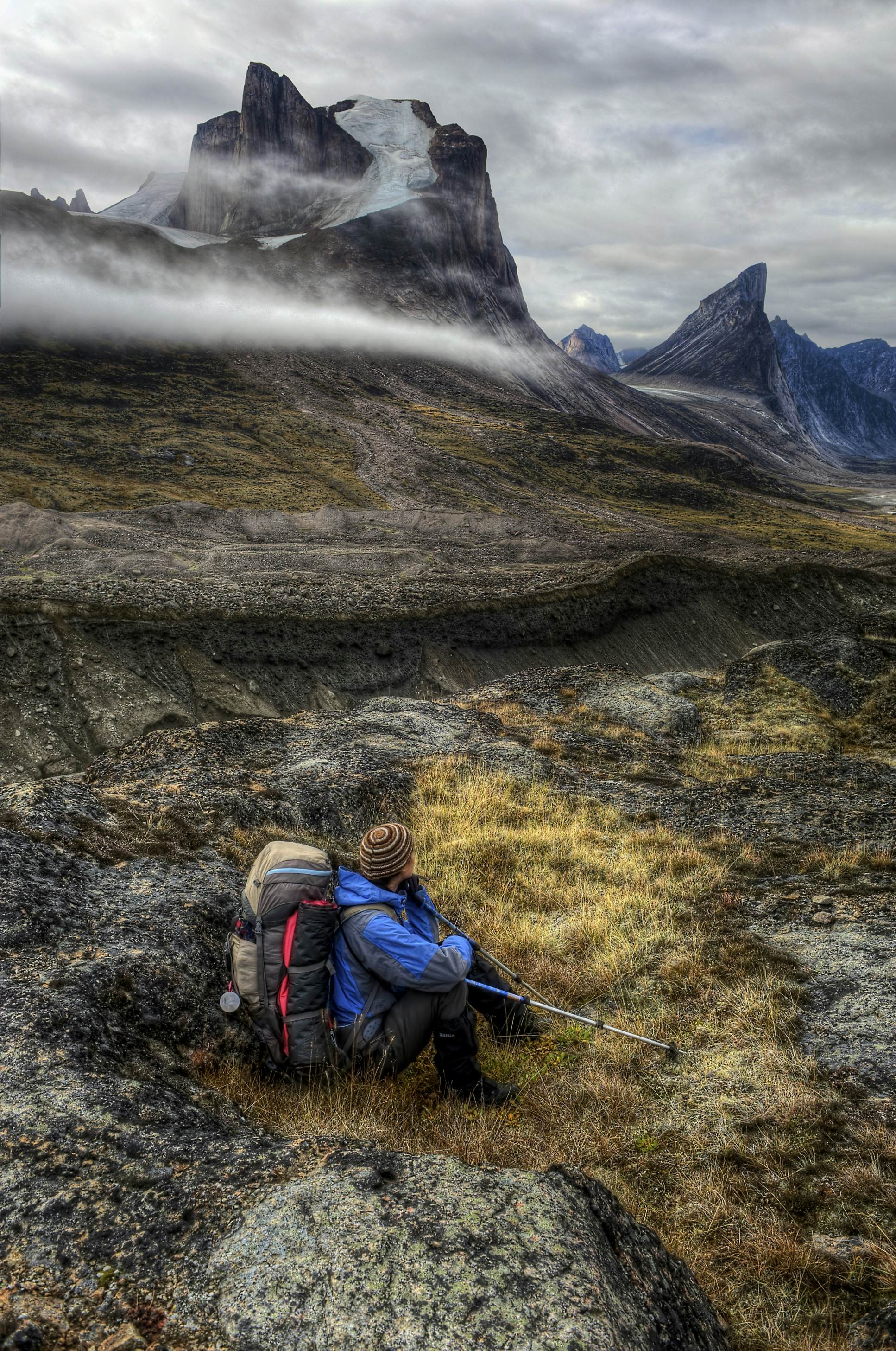 Auyuittuq National Park travel Canada, North America Lonely