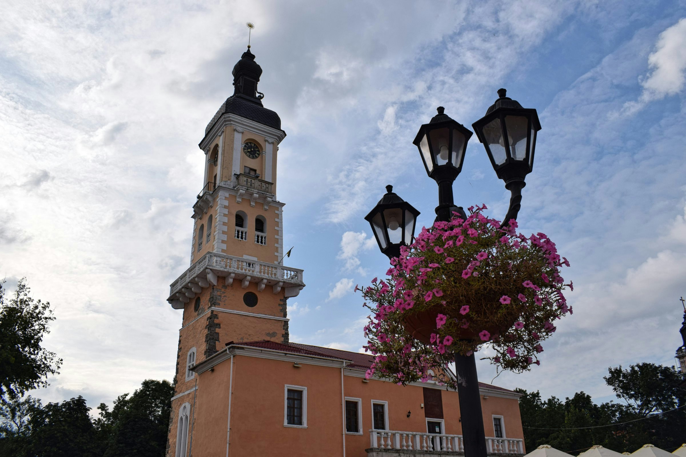 The Ratusha (Town Hall) in Kamyanets-Podilsky.