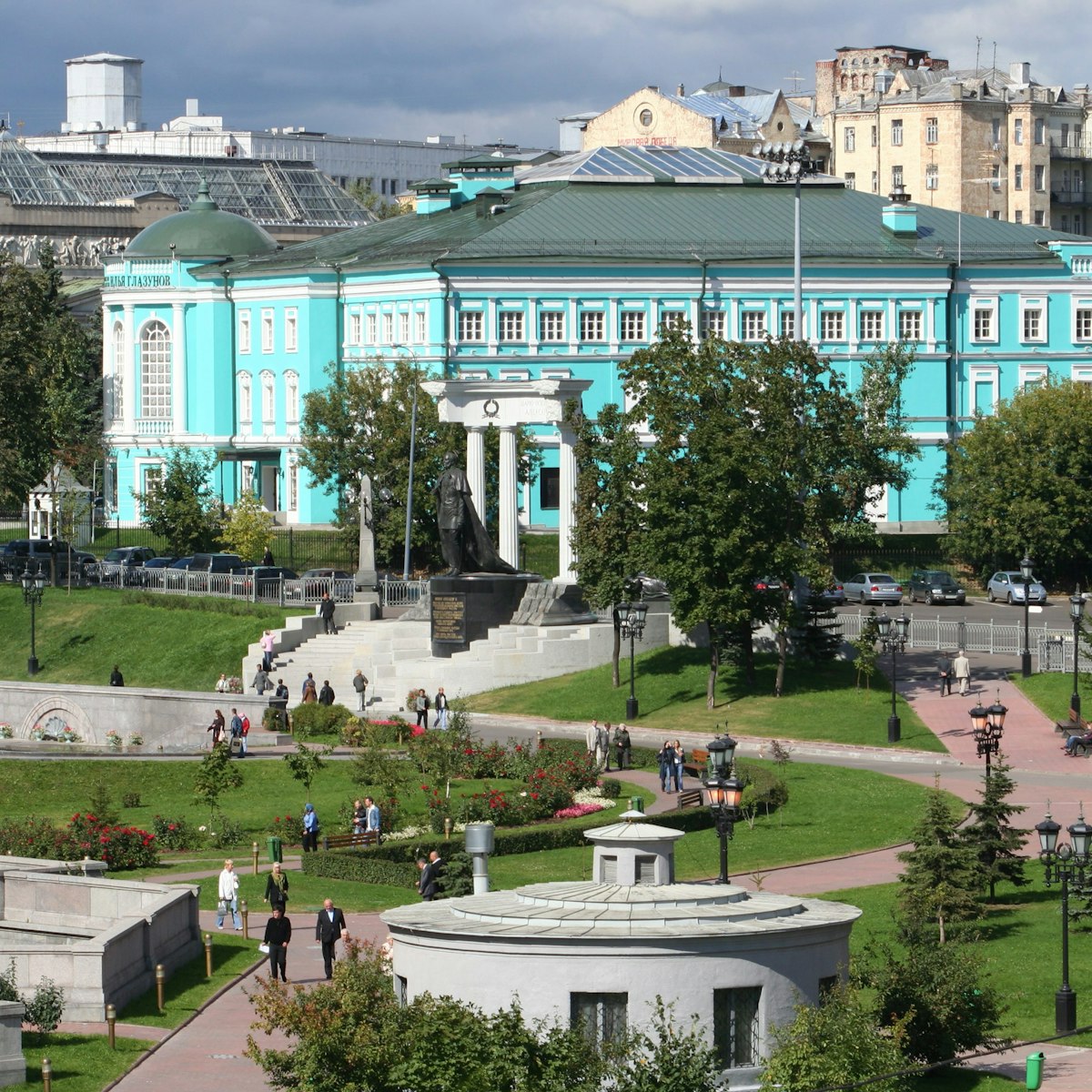 Exterior of Glazunov Gallery.