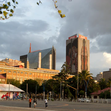 Mary Fitzgerald Square in Newton.