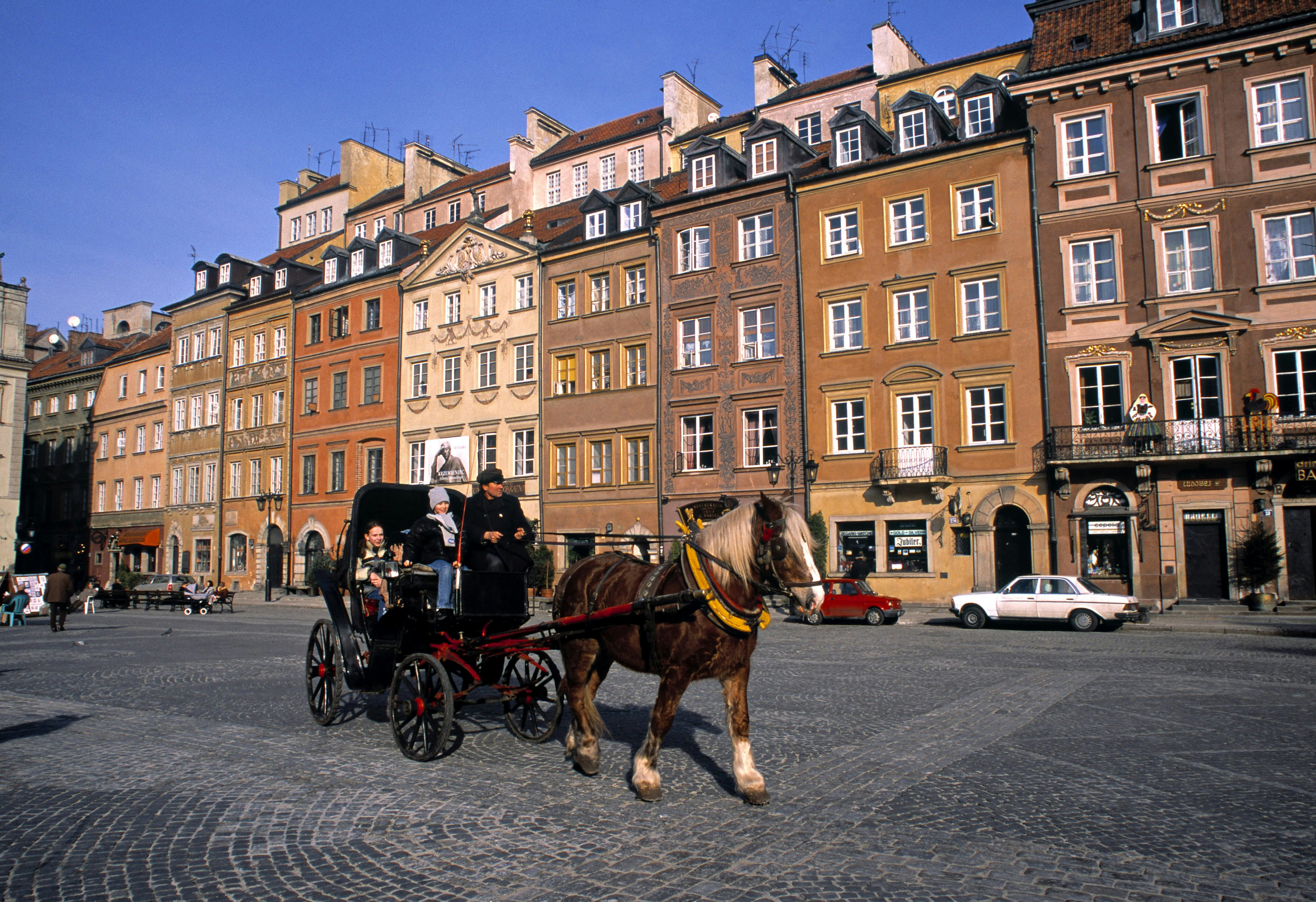 Old Town Square Warsaw Poland