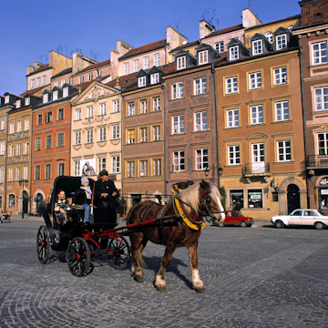Old Town Square Warsaw Poland