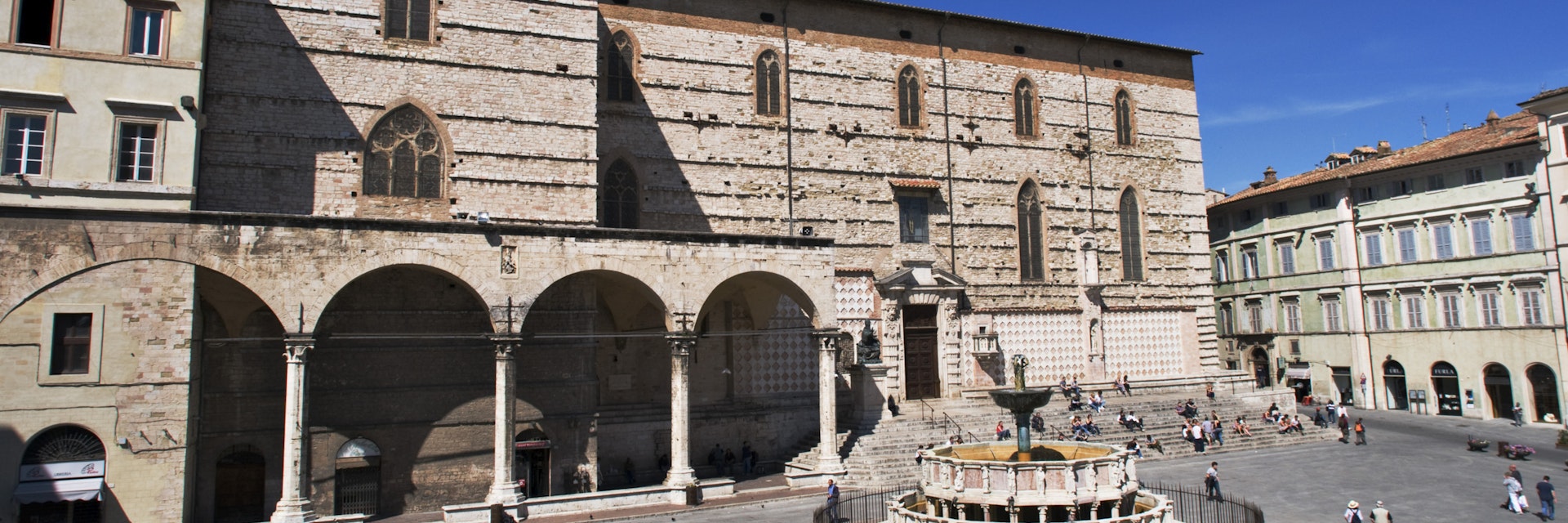 Plazza 4 november;Perugia;Umbria;Italia