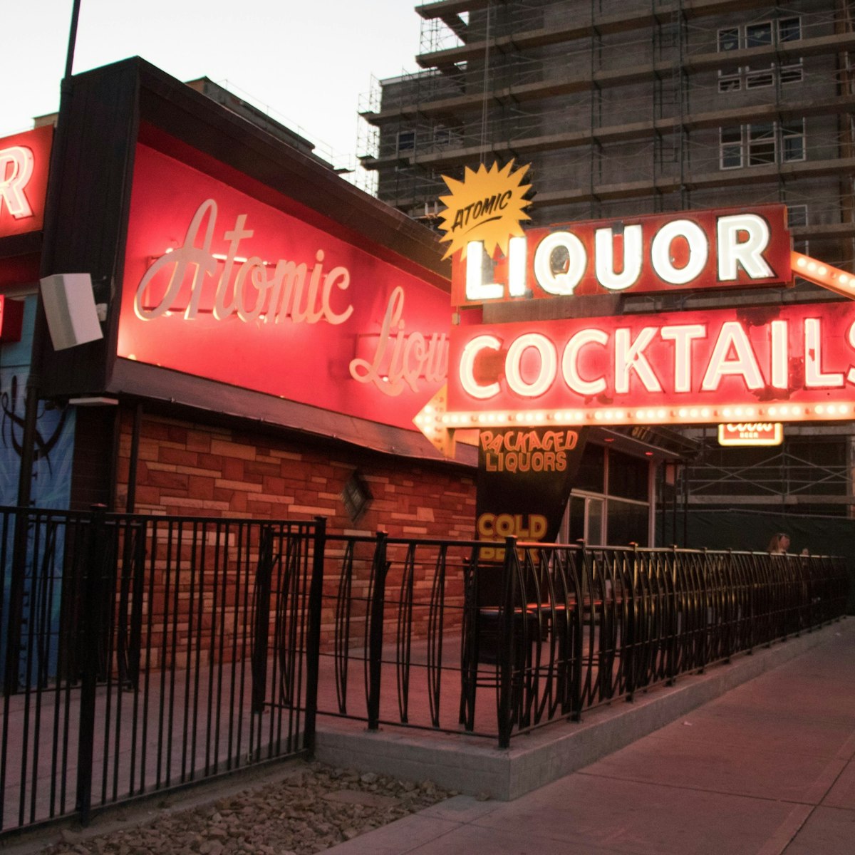 Atomic Liquors on Fremont Street is the oldest freestanding bar in Las Vegas.