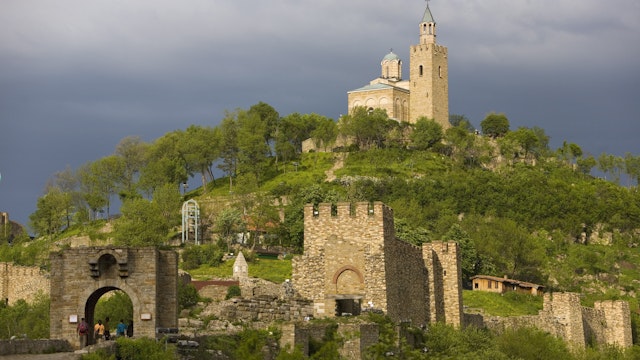 Tsarevets fortress, Veliko Tarnovo, Bulgaria, Europe