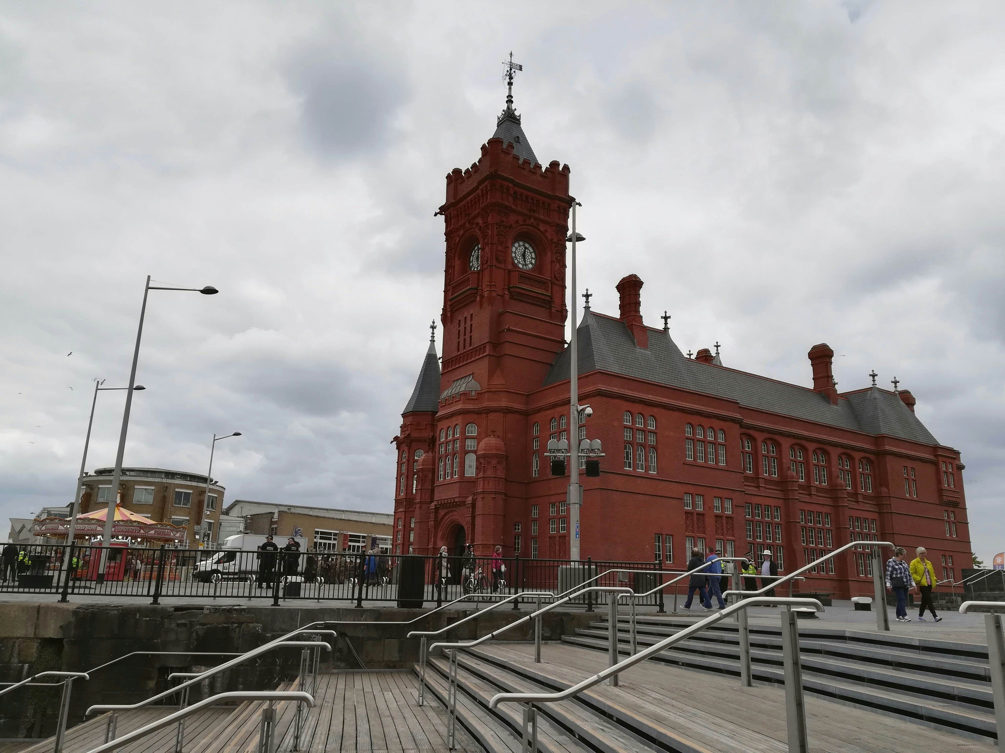 Outside the Pierhead Building