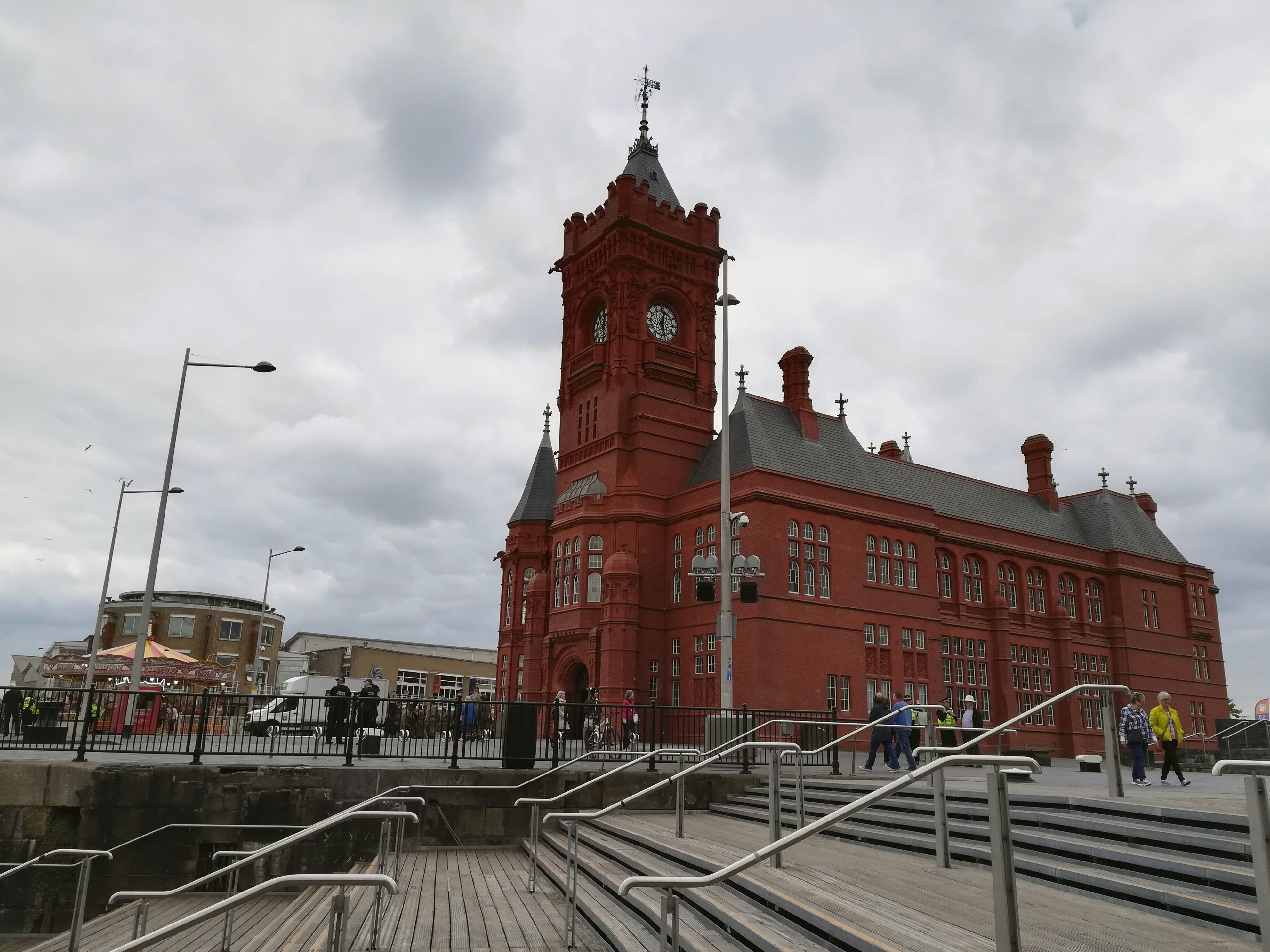 Outside the Pierhead Building