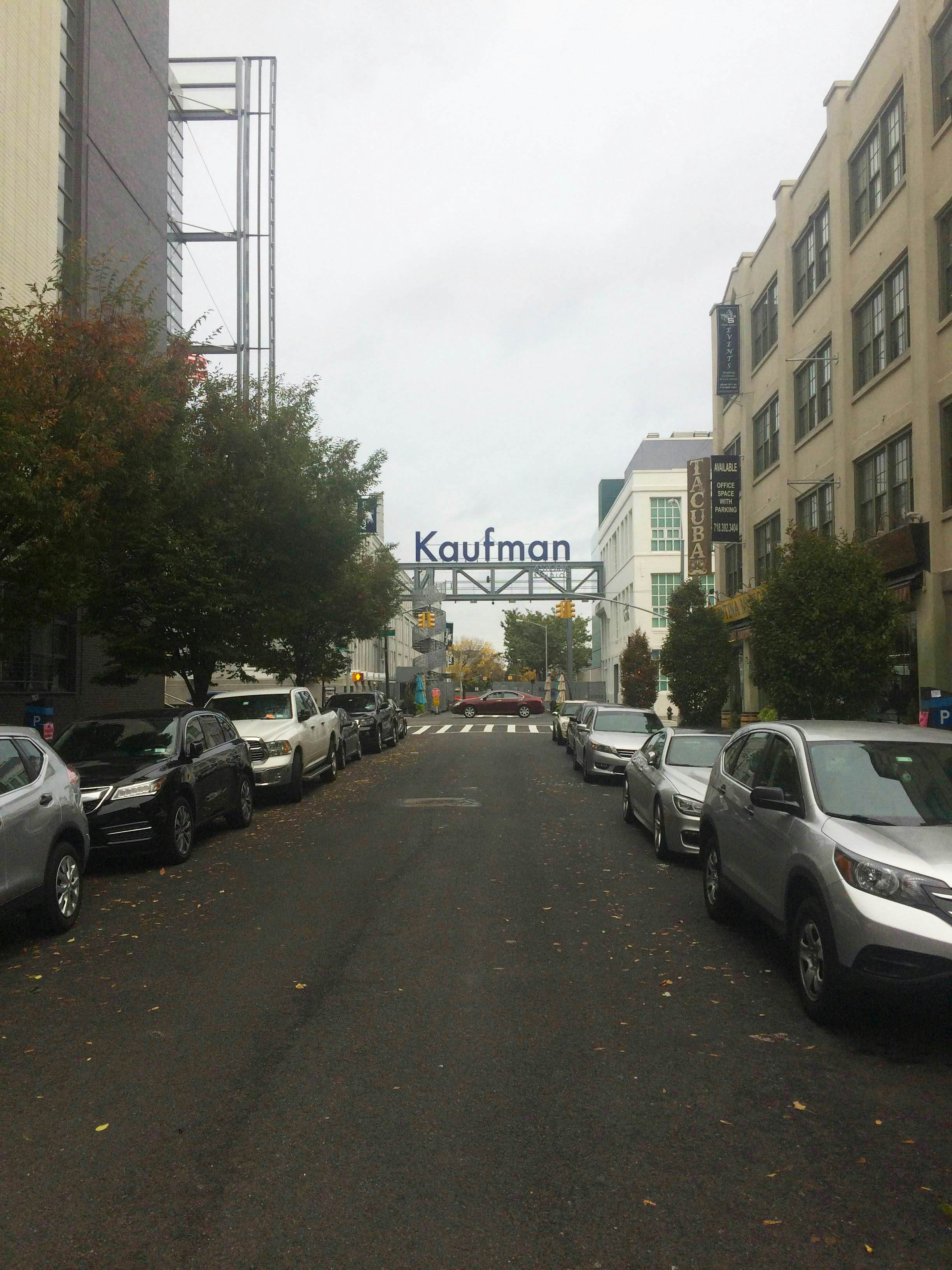 On one of the main drags of the Kaufmans Arts District.