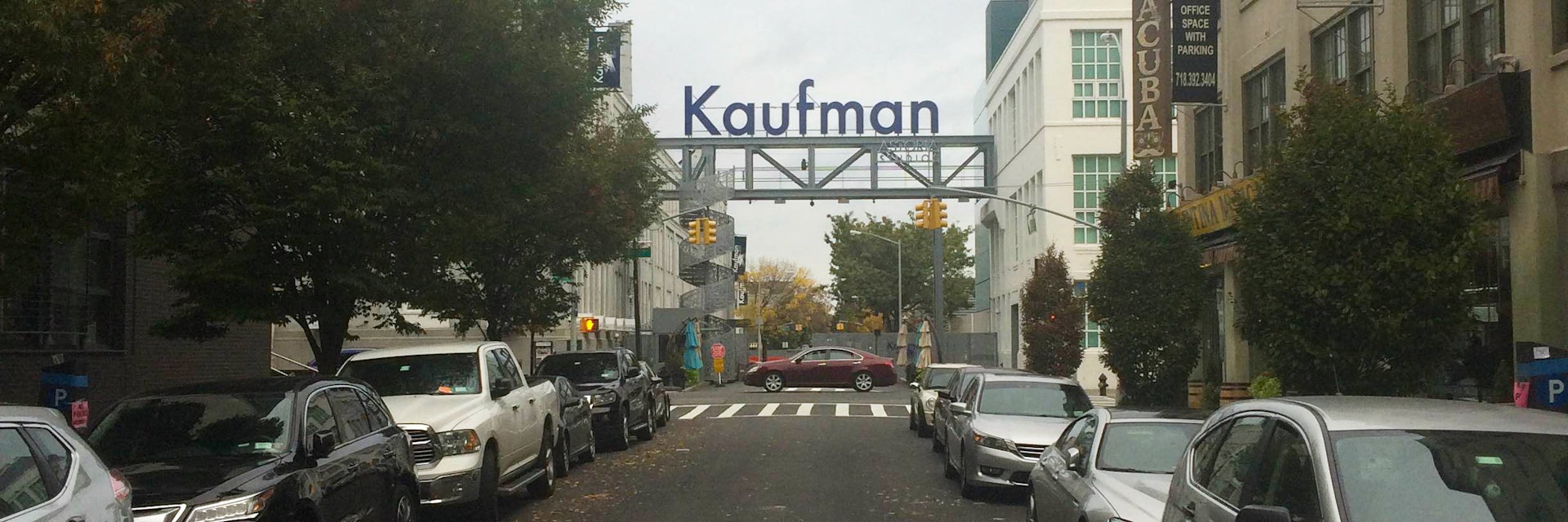 On one of the main drags of the Kaufmans Arts District.