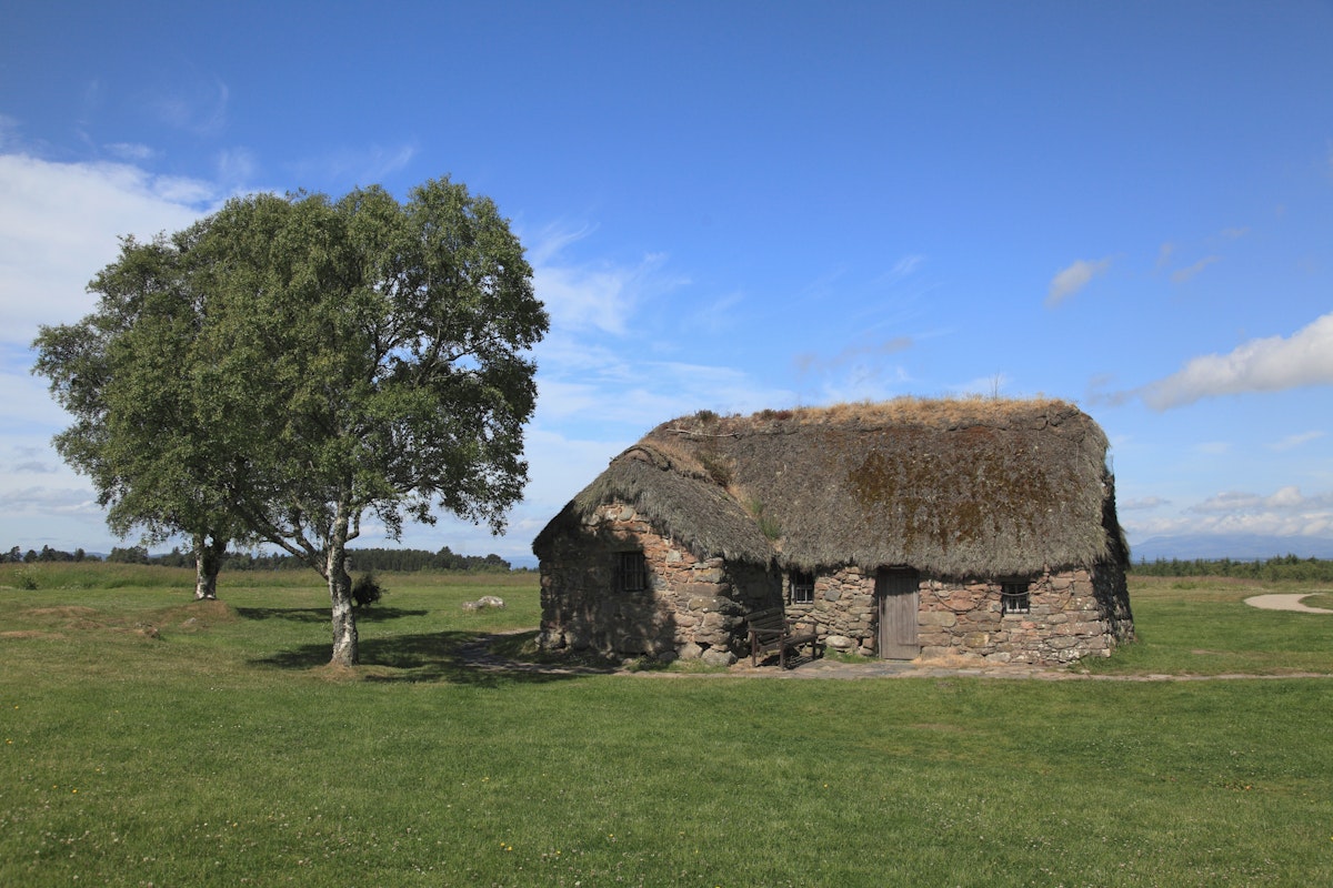Old House (present during battle), Culloden, Battlefield, near Inverness, Scotland
