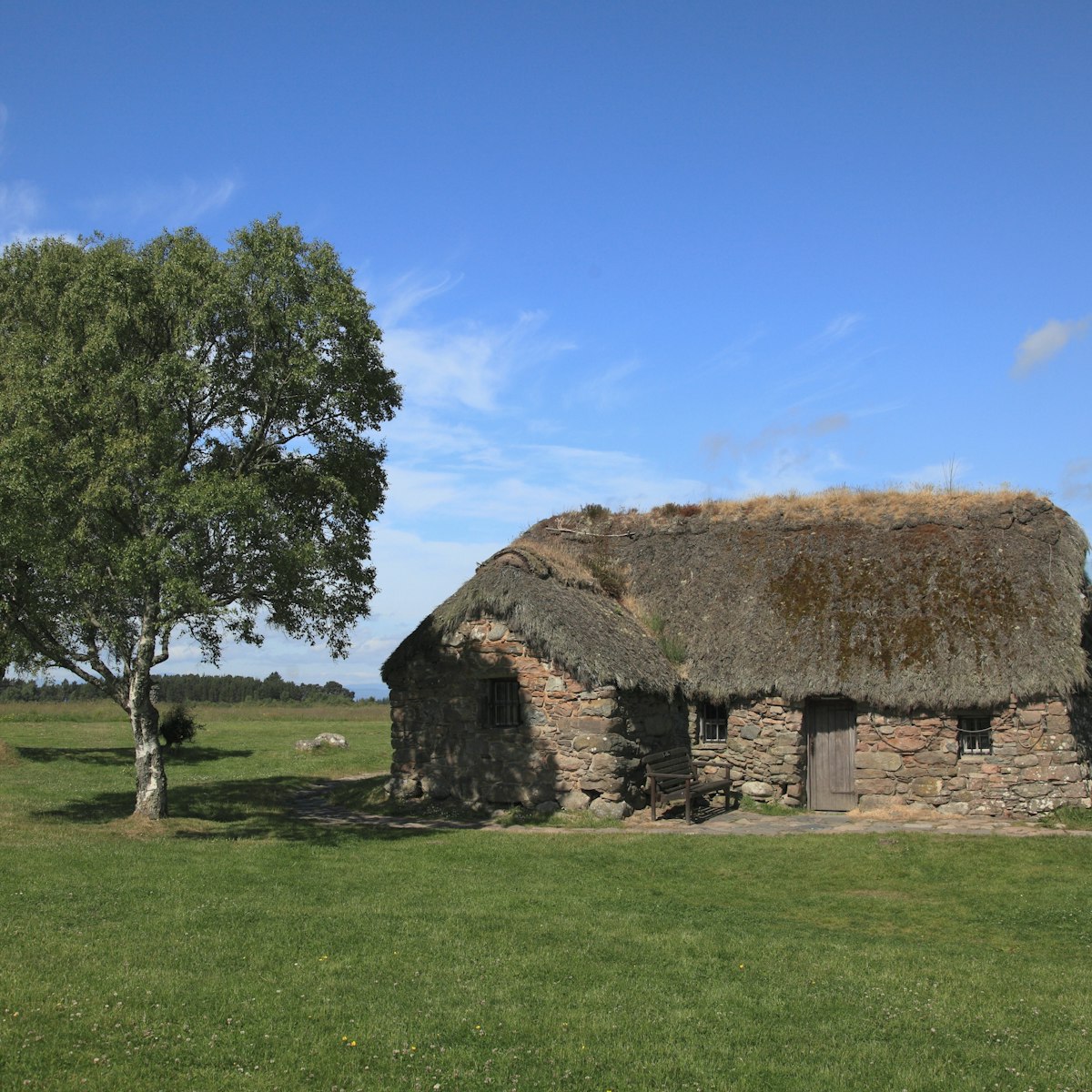 Old House (present during battle), Culloden, Battlefield, near Inverness, Scotland