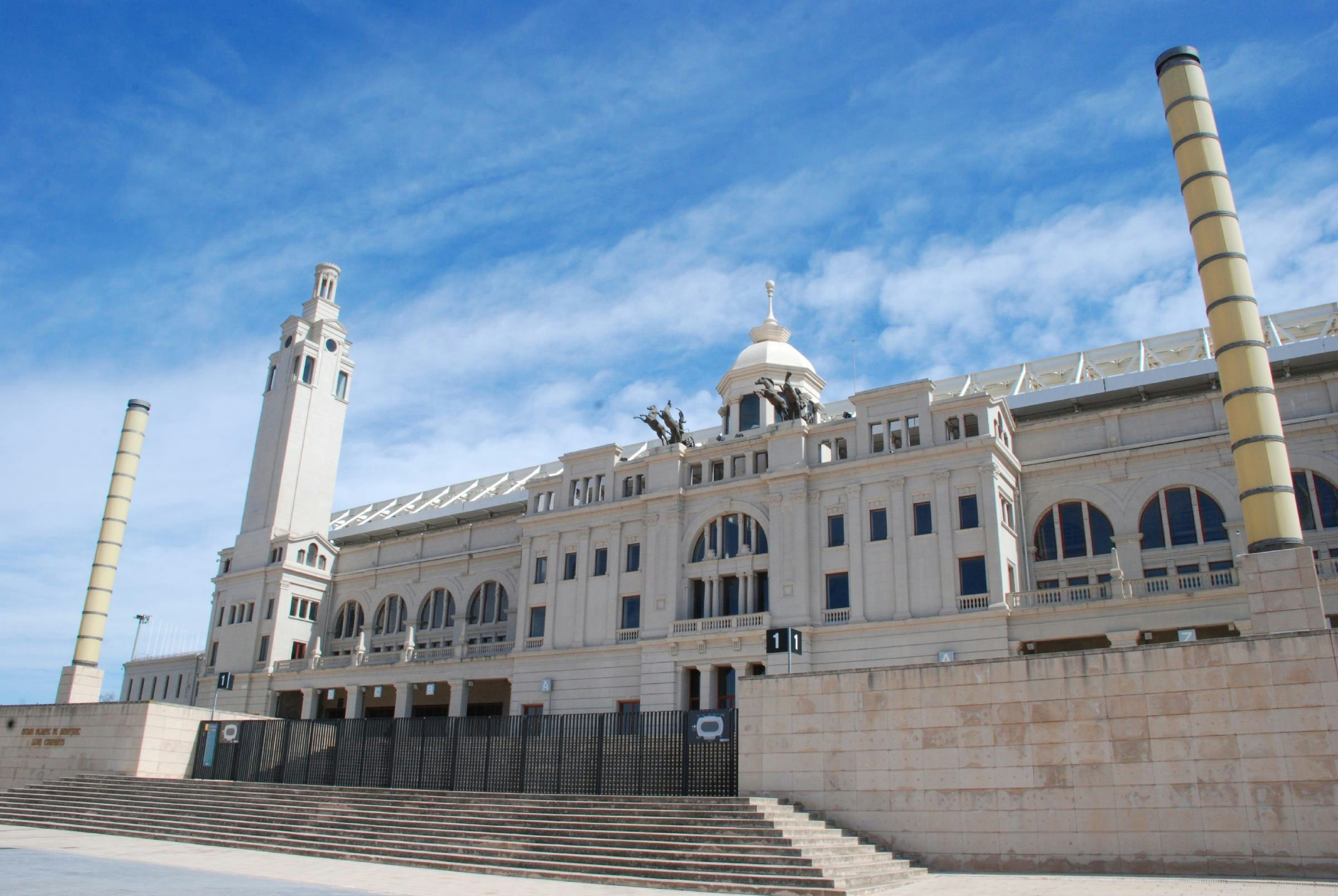 Exterior of the Inside the Estadi Olímpic Lluís Companys