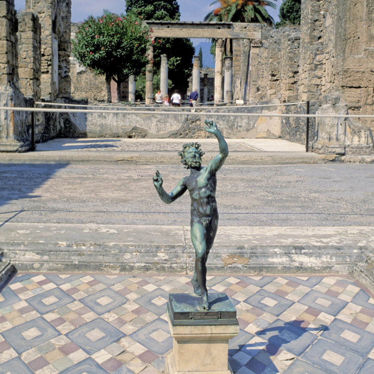 Italy, Pompeii, House Of The Faun,