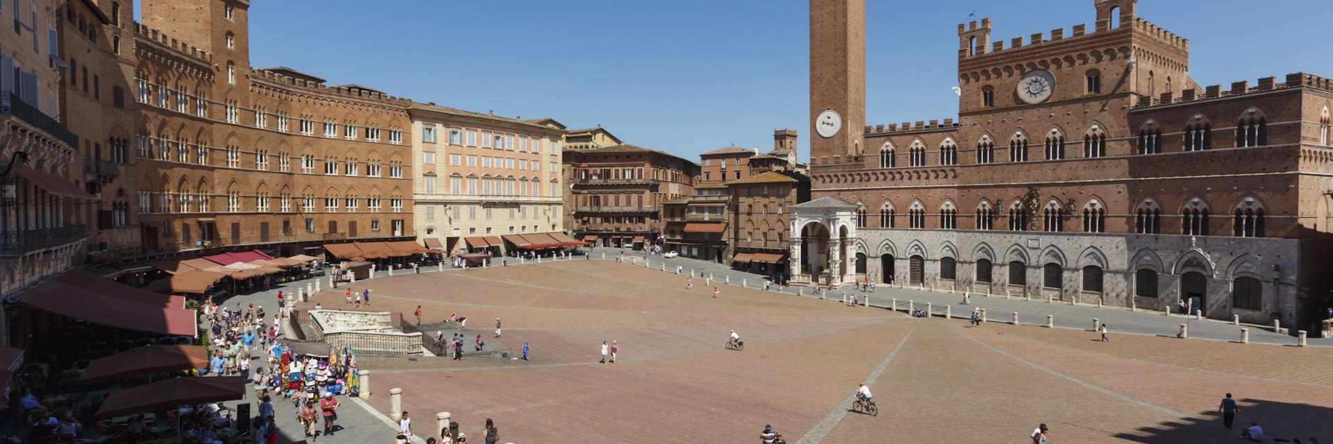 Siena, Tuscany, Italy. Piazza del Campo.