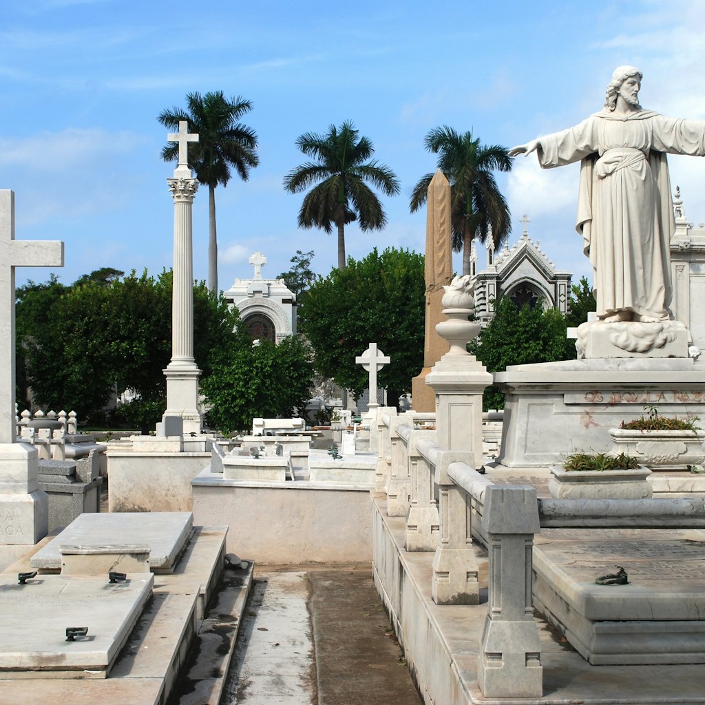 Old graveyard, Havana; Shutterstock ID 19926790; Your name (First / Last): Josh Vogel; GL account no.: 56530; Netsuite department name: Online Design; Full Product or Project name including edition: Digital Content/Sights