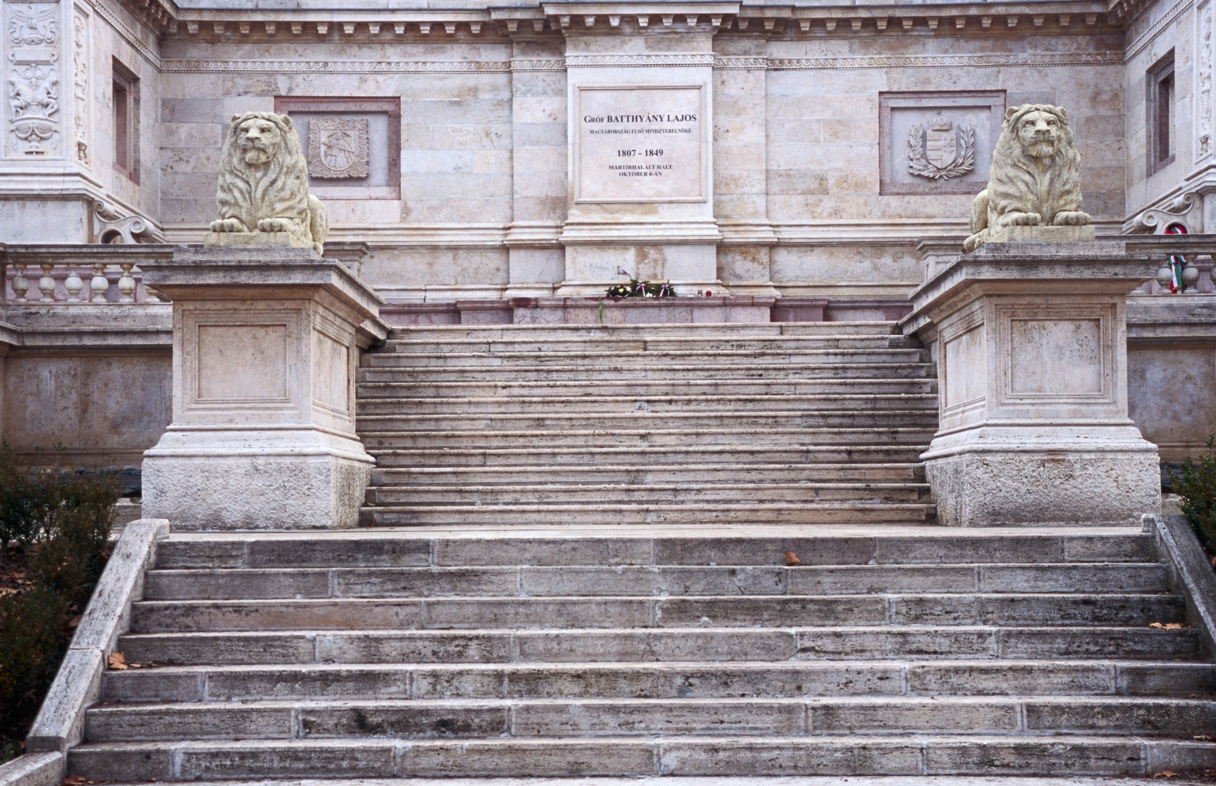 Grof Batthyany Lajos Tomb at Kerepes Cemetery.