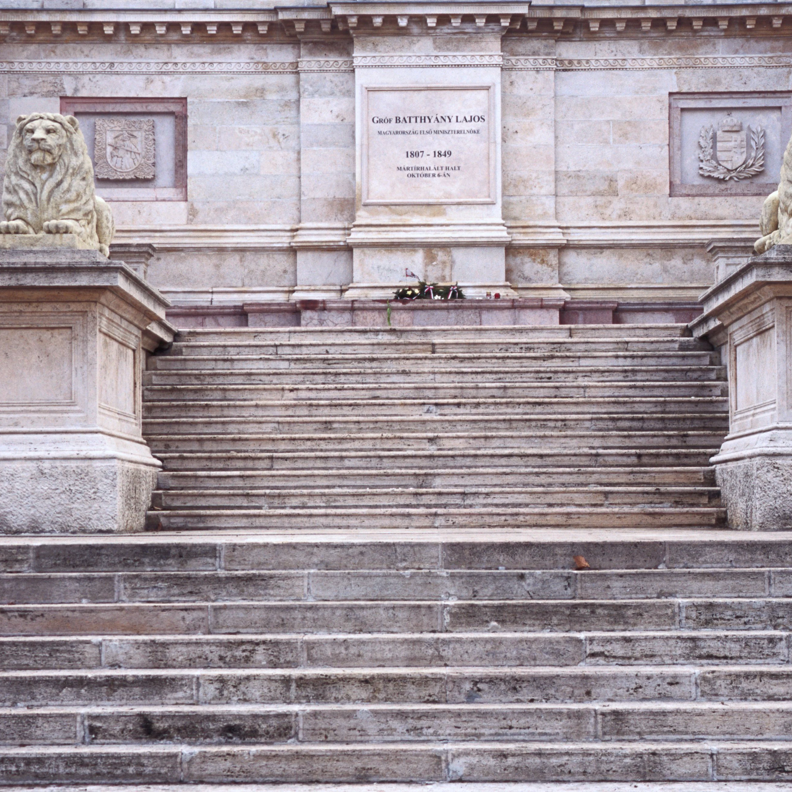 Grof Batthyany Lajos Tomb at Kerepes Cemetery.