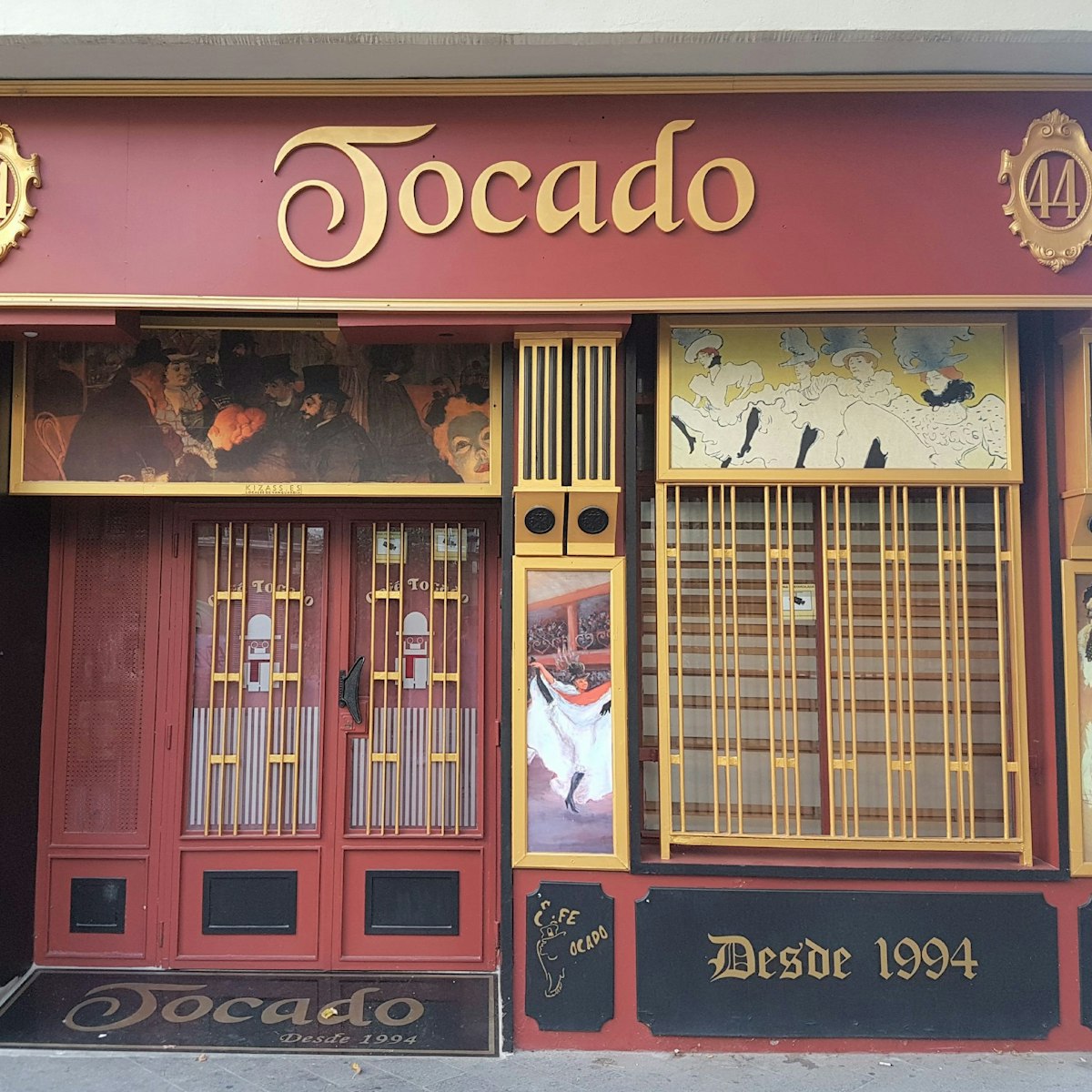 Street view of Café Tocado