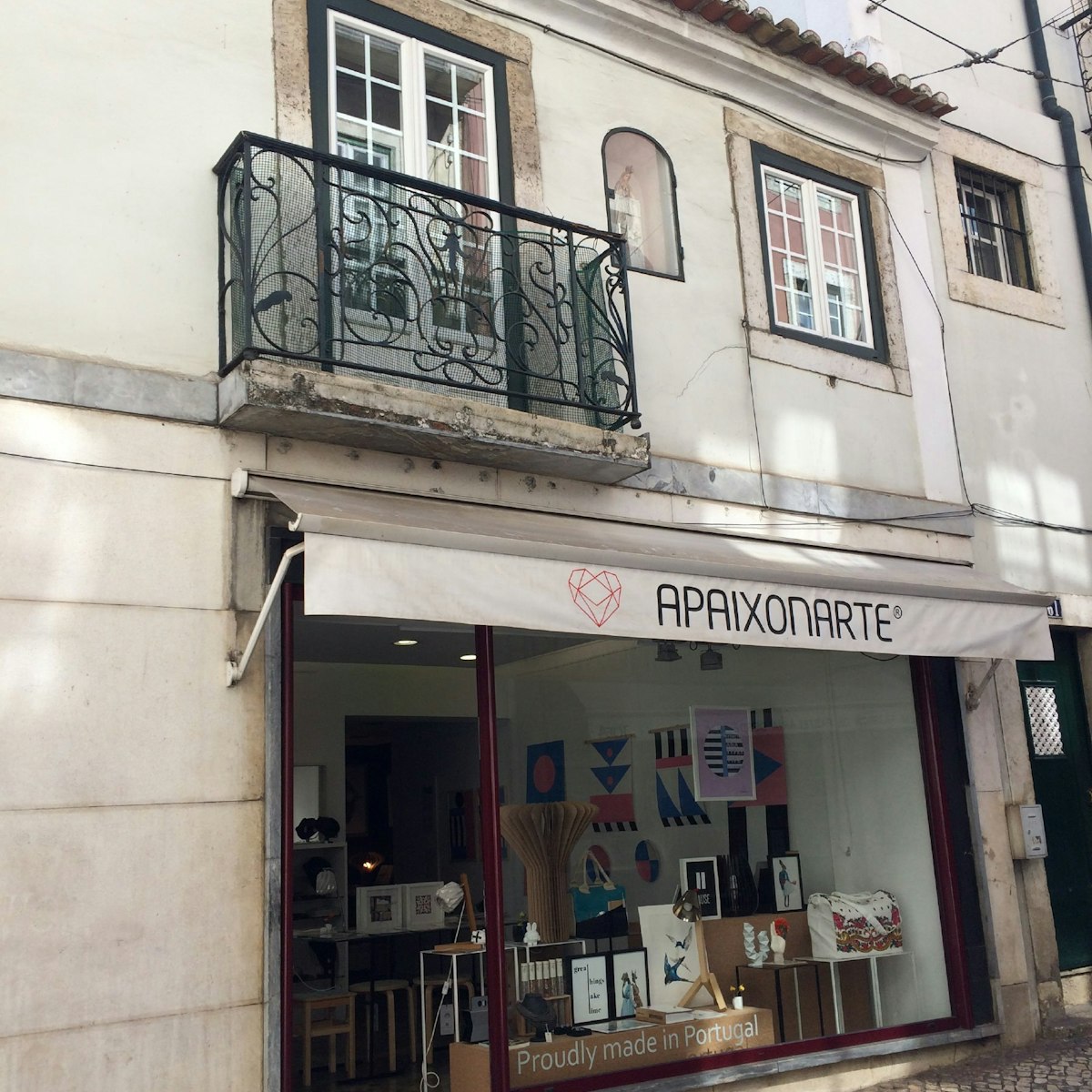 Portuguese design and art store at "the Triangle"