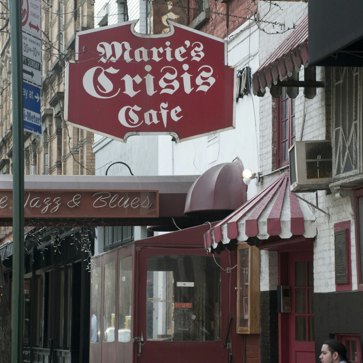 Maries' Crisis cafe in Greenwich Village.