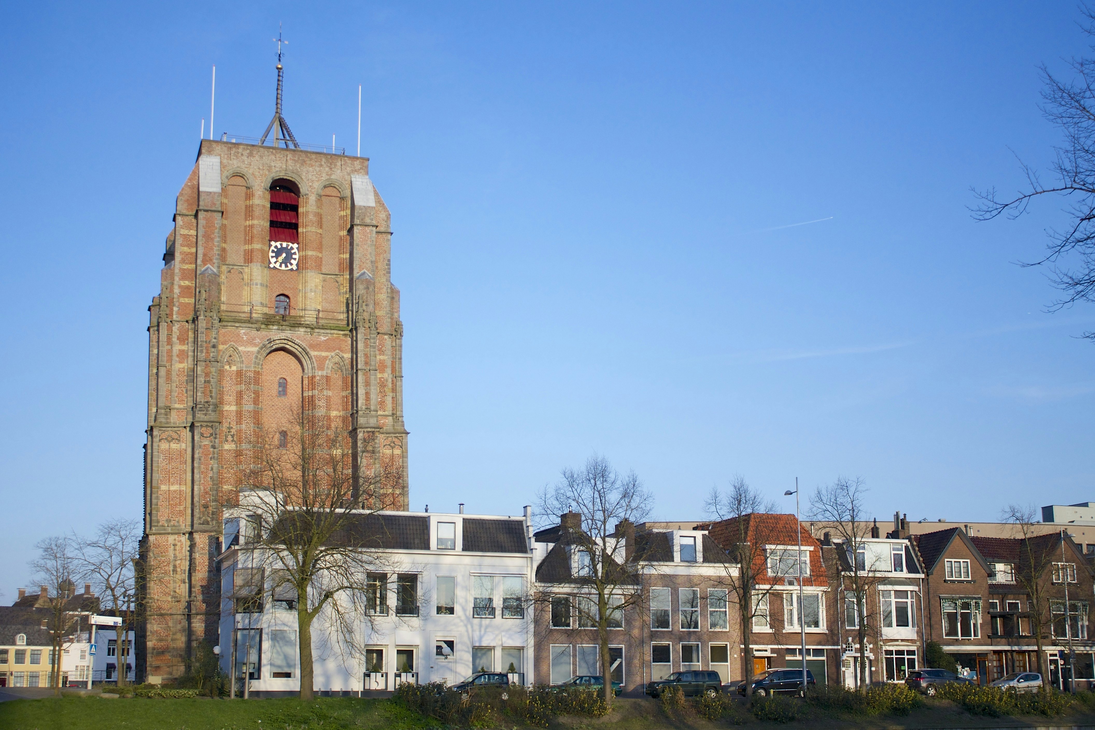 De Oldehove, tower of Leeuwarden,the capital of Friesland, the Netherlands; Shutterstock ID 409086418