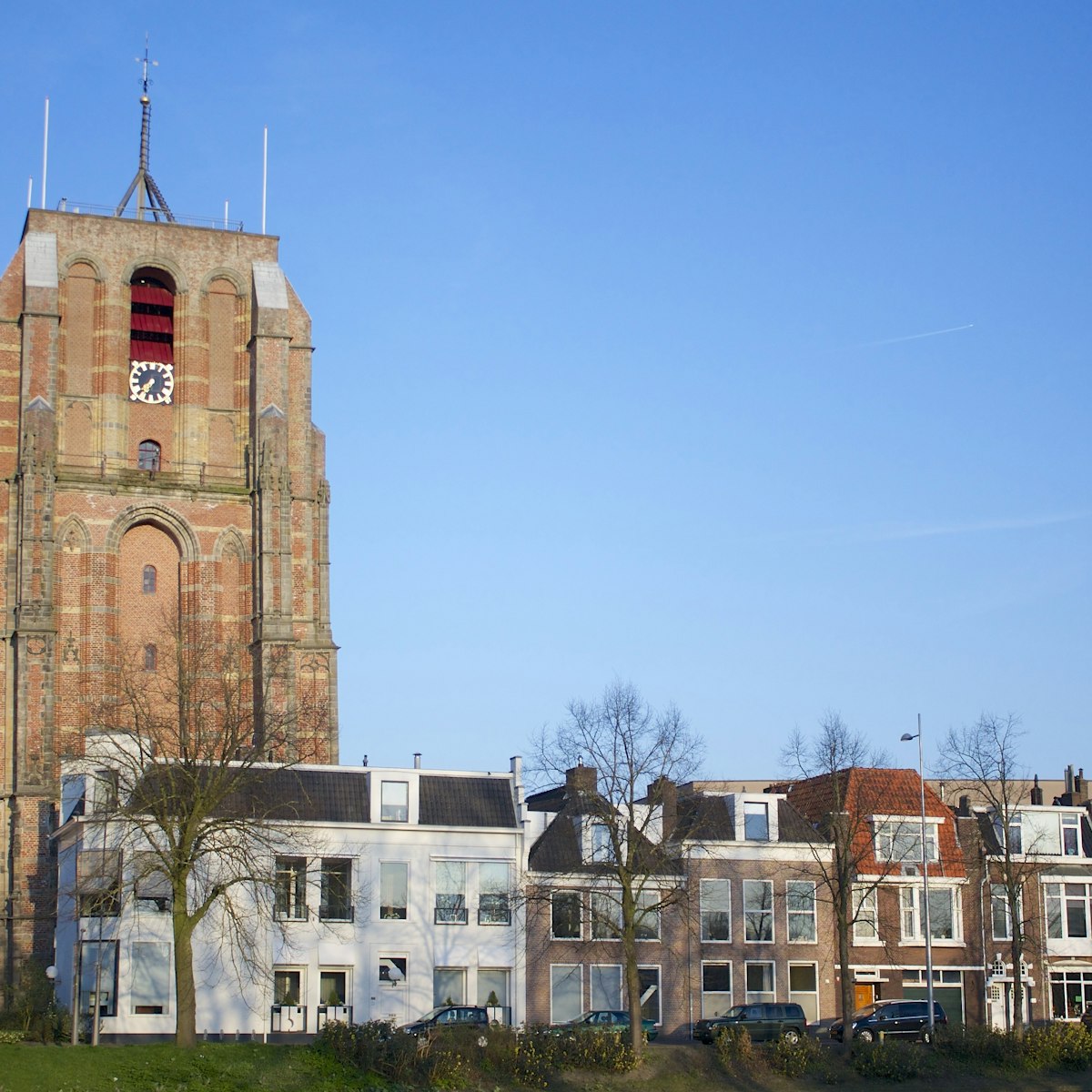 De Oldehove, tower of Leeuwarden,the capital of Friesland, the Netherlands; Shutterstock ID 409086418