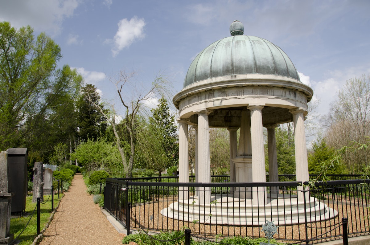 Hermitage, Historic home and plantation of president Andrew Jackson, National Historic Landmark, Plantation garden, Jackson's Tomb, Nashville, Tennessee, USA