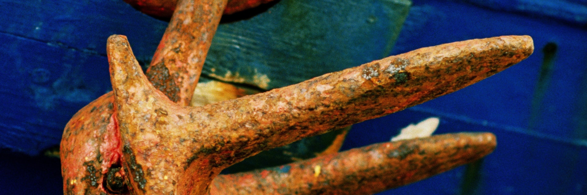 Rusty anchor.
