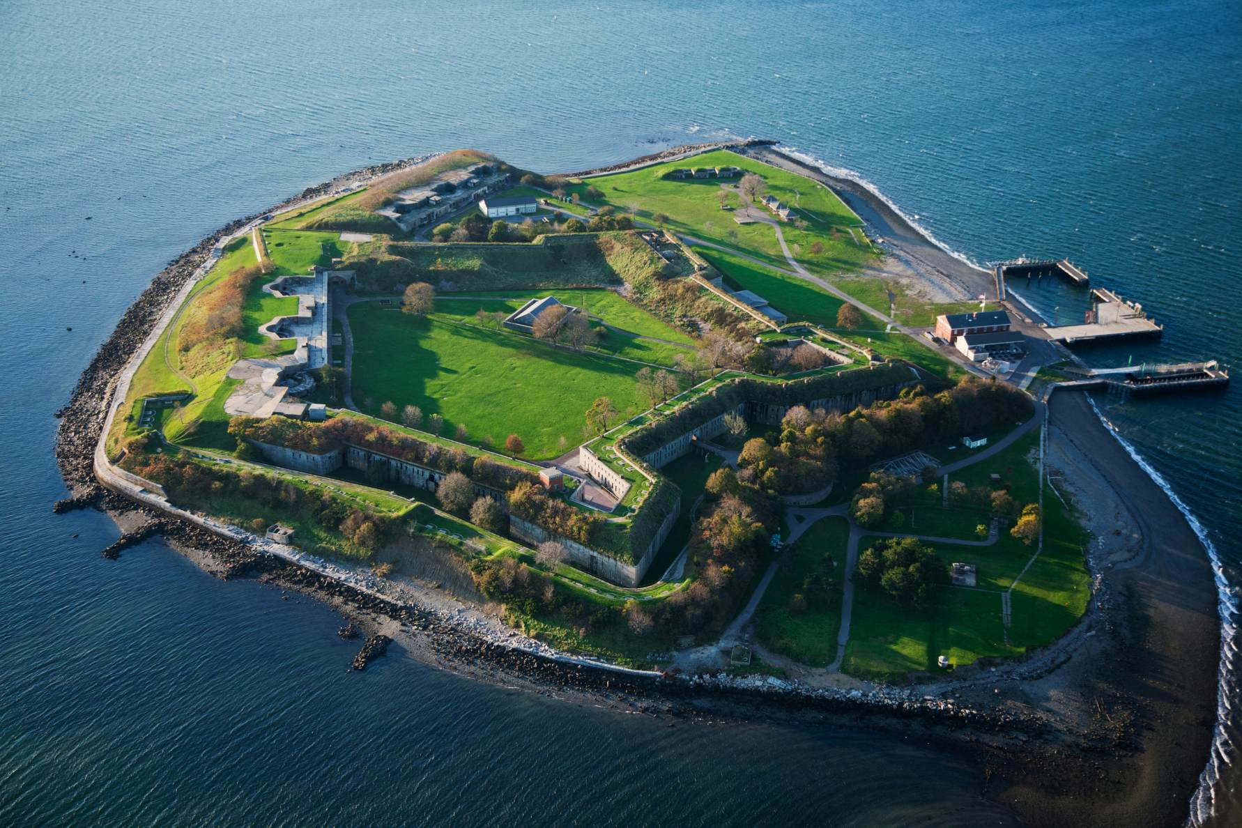 Georges Island Winter Fortress in Boston Harbor, MA; Shutterstock ID 131506997; Your name (First / Last): Trisha Ping; GL account no.: 65050; Netsuite department name: Online Editorial; Full Product or Project name including edition: Trisha Ping/65050/Online Editorial/New England