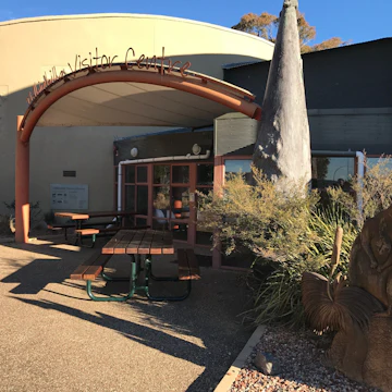 Visitors Centre Entrance to Tidbinbilla, Tidbinbilla Reserve Rd
