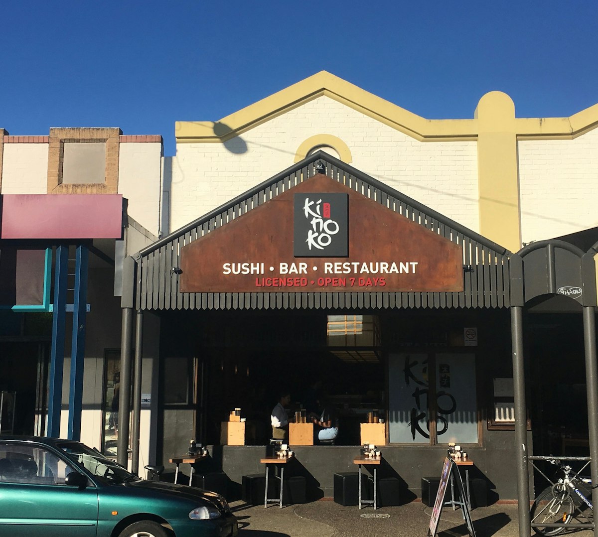 The popular sushi bar has a prime spot on Byron's main street