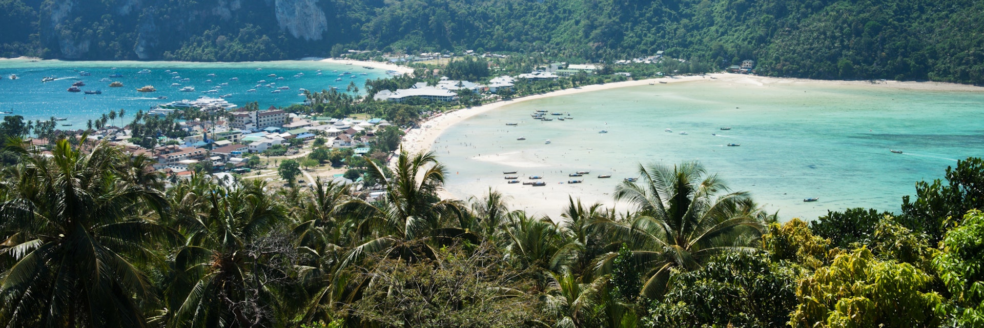 Ko Phi Phi view from top, Thailand