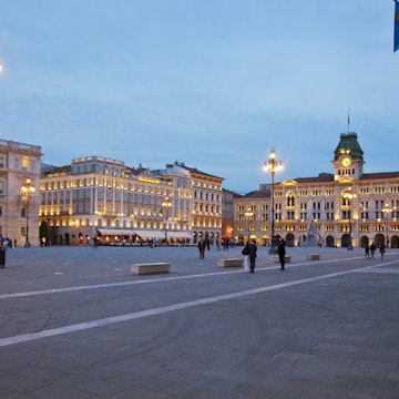 Piazza dell Unita d'Italia in Trieste