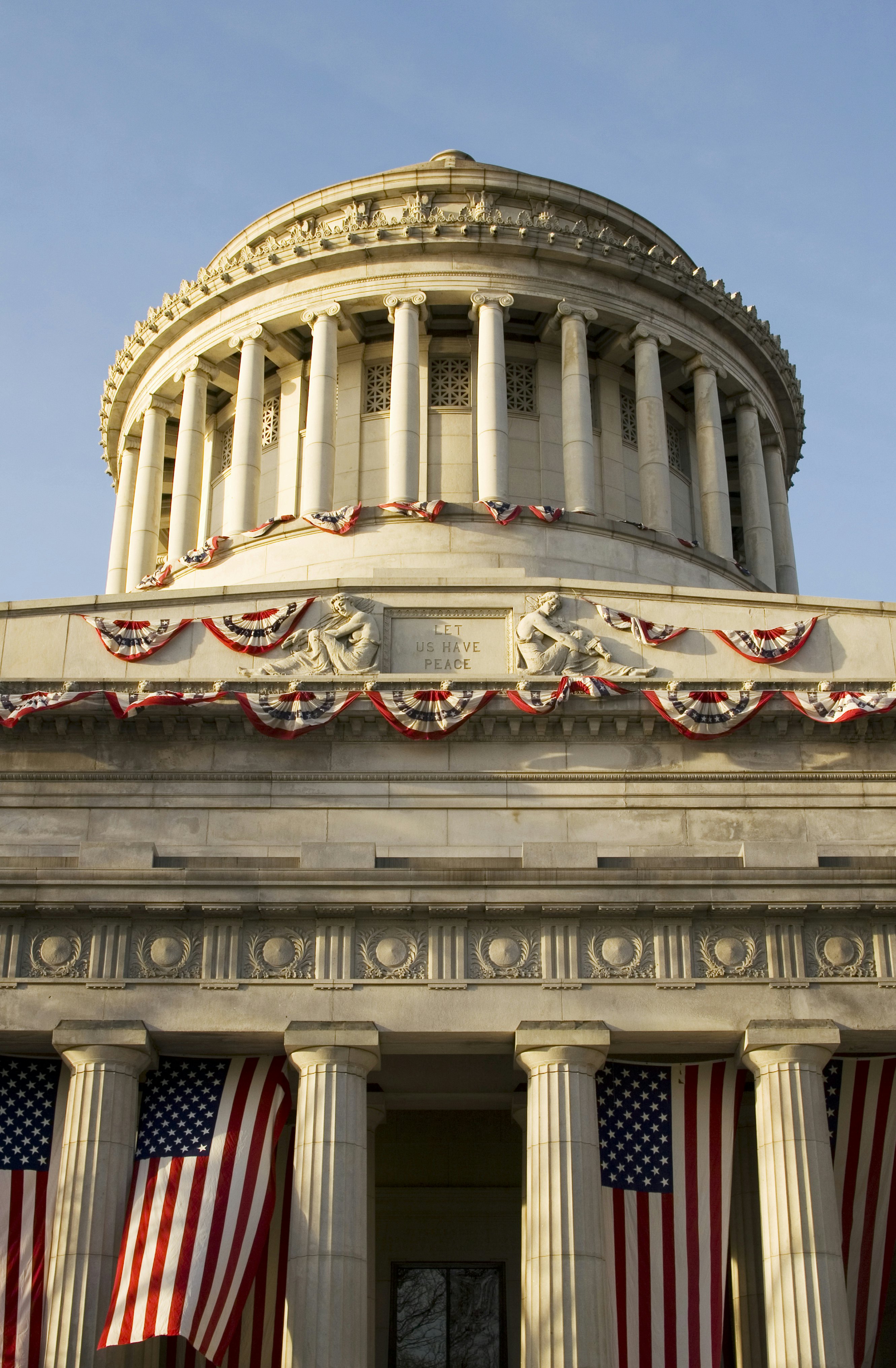 Grant's Tomb, Riverside Drive at West 122nd Street, Morningside Heights.