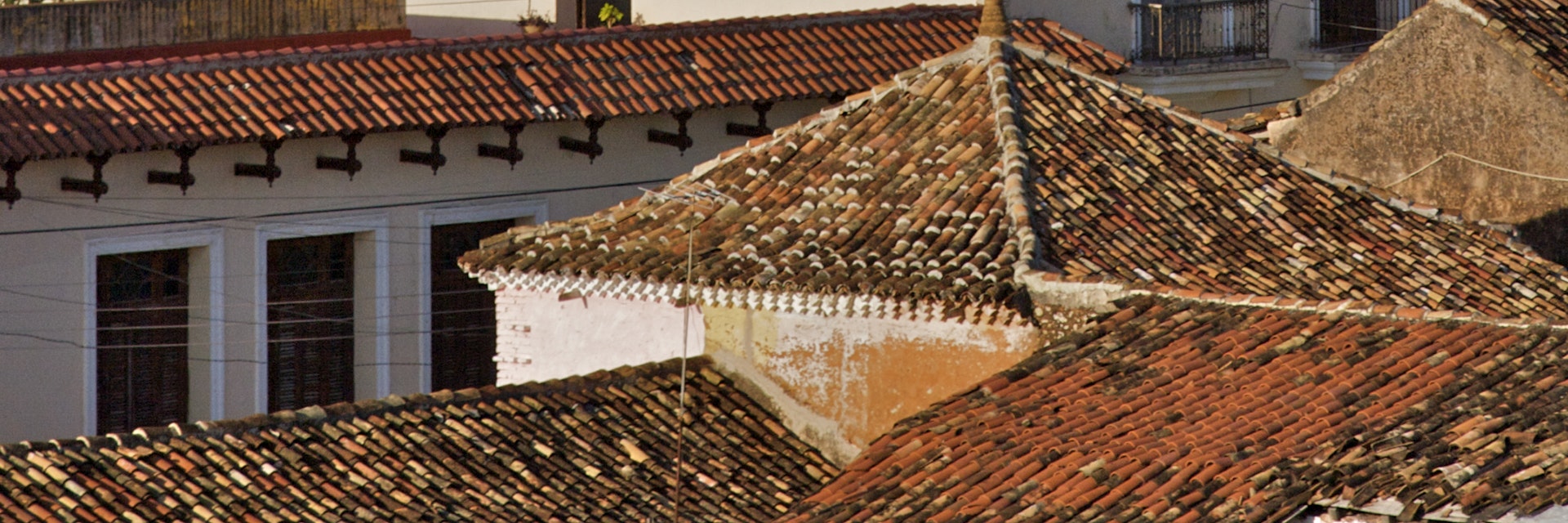 Museo Historico Municipal and rooftops.