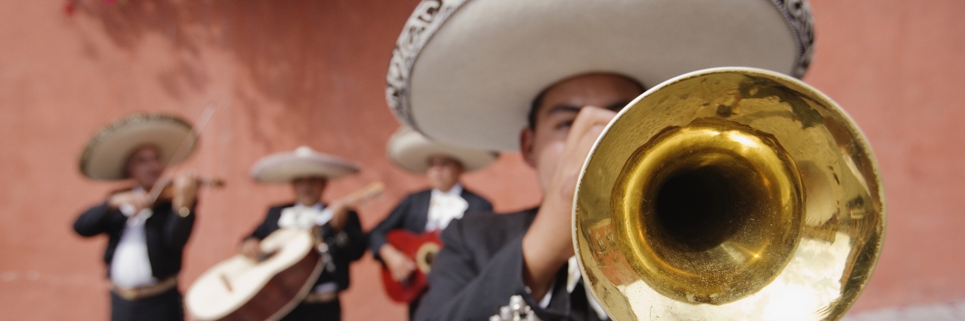 500px Photo ID: 90987349 - Trumpet player in Mariachi band