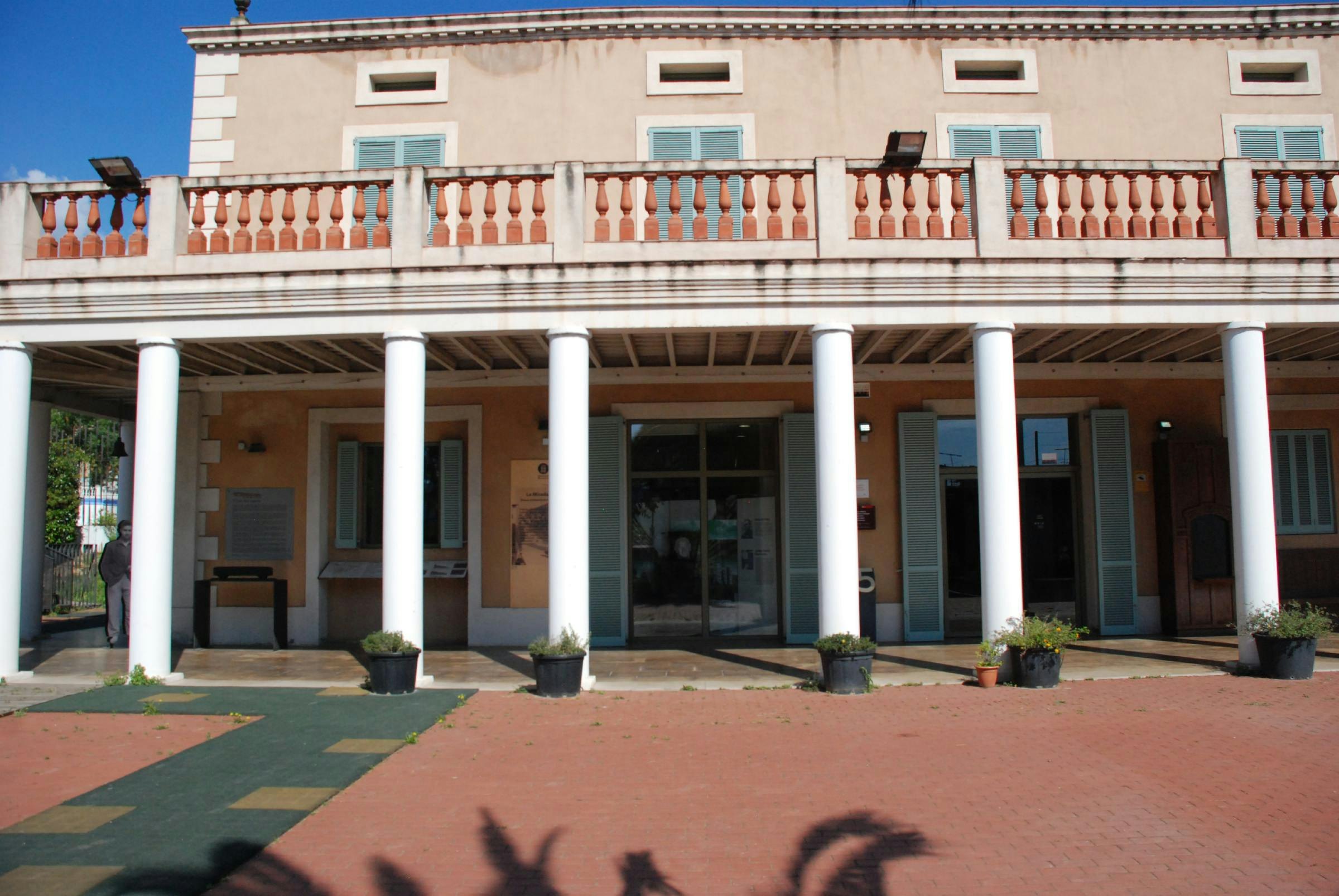 Facade of Museu d’Història de la Immigració de Catalunya