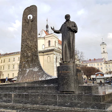 Statue of Taras Shevchenko
