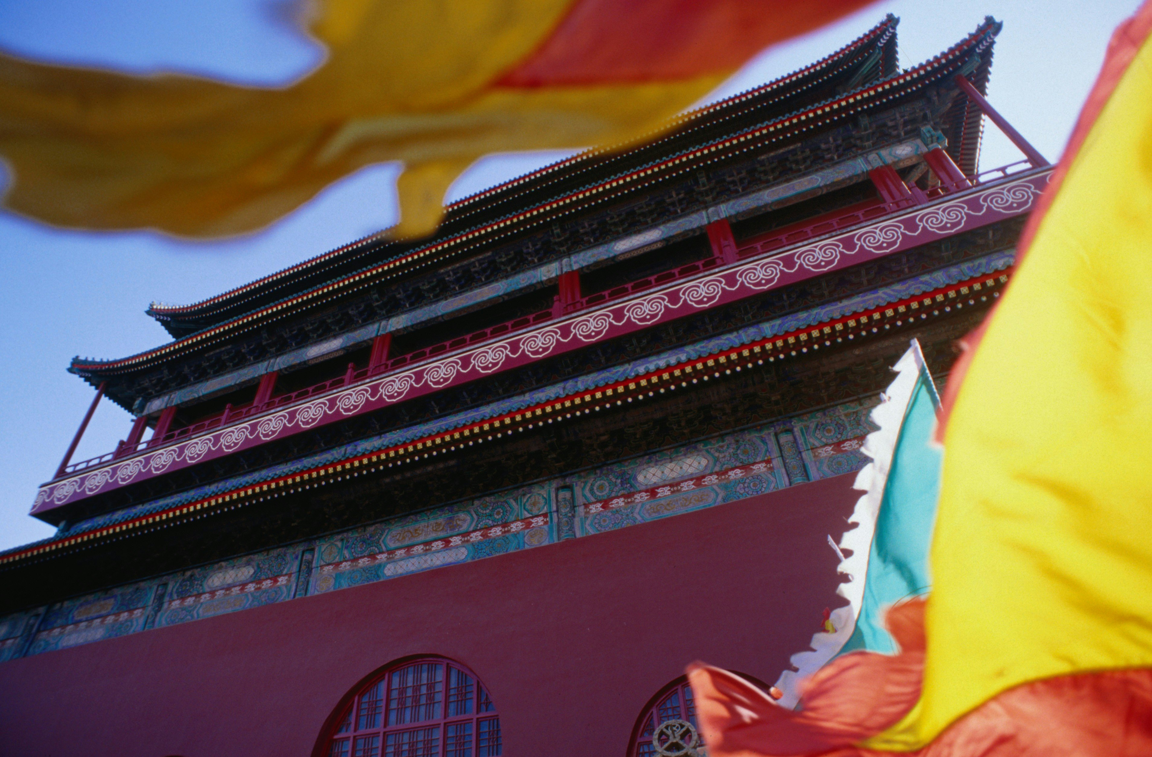 Beijing's ancient Drum Tower, built during the Ming Dynasty (1380AD).