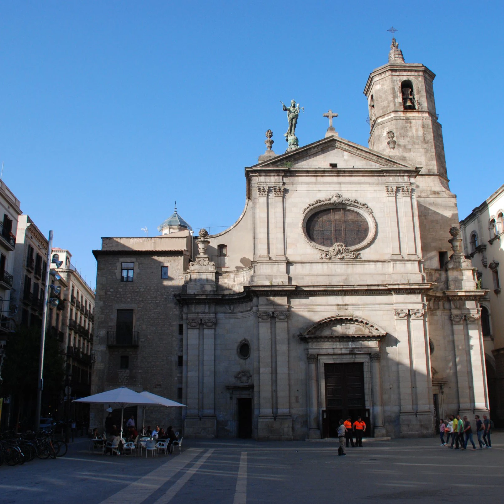 Església de la Mercè and square