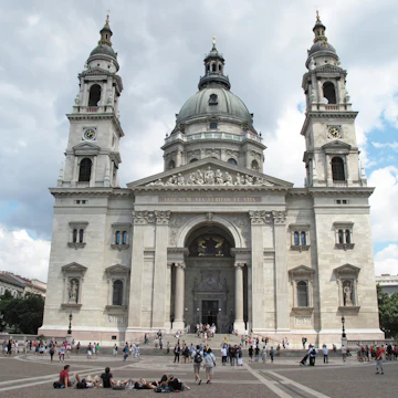 St. Stephens basilica in Budapest Hungary